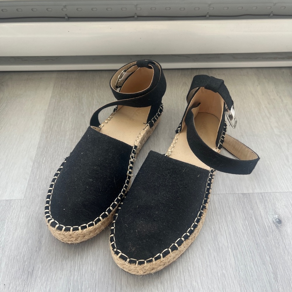 ASOS black espadrilles in size 7 US